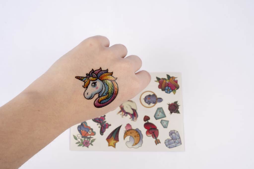 Benutzerdefinierte temporäre Tattoos 1